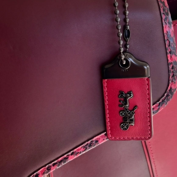 Nwt Coach Courier Carryall - Picture 6 of 15